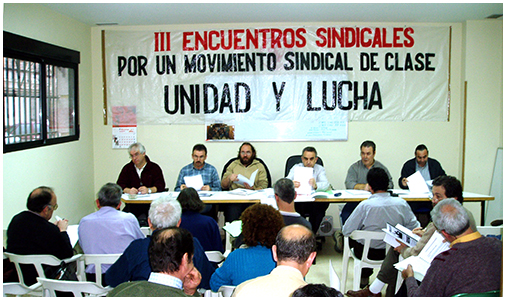 Encuentros sindicales 2004
