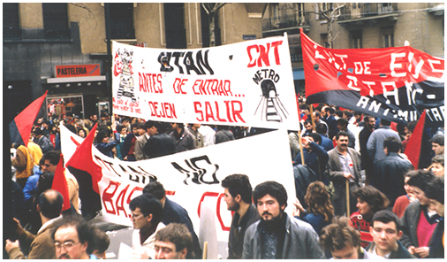 Mani anti OTAN 1986