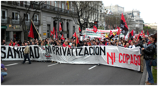 Contra privatización Sanidad 2011